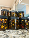 Candied honey jalapeños